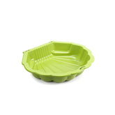Ipae-Progarden Mini Sandpit in the Shape of a Muscle Shell - Lime Green